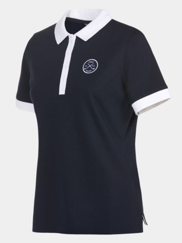 Valiente Halbarm Polo navy