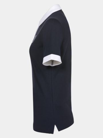 Valiente Halbarm Polo navy