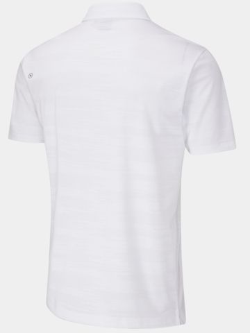 Ping Claude Halbarm Polo weiß