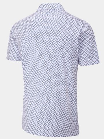 Ping Ephron Halbarm Polo weiß