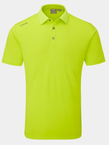 Ping Lindum Halbarm Polo grün