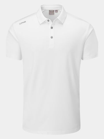 Ping Lindum polokošile s polovičním rukávem bílá