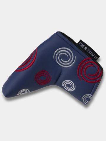 Odyssey Swirl Blade Headcover námořnická modrá