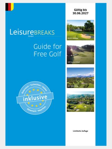  LeisureBREAKS Guide for Free Golf 2026/27 Einheitsgrösse