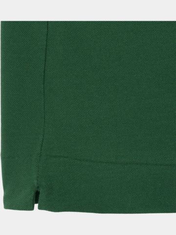 Lacoste SHORT SLEEVED RIBBED COLLAR SHIRT Half-sleeved polo dark green