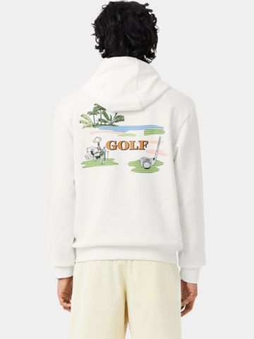 Lacoste SWEATSHIRT Hoodie Sweatshirt ecru
