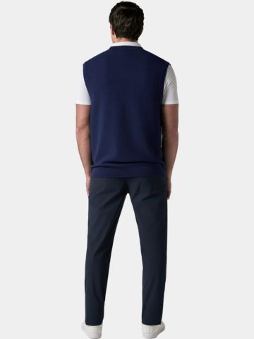 Callaway Legacy MIXED TEXTURE VEST Pullunder Strick navy