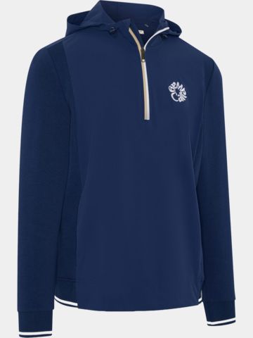 Callaway Legacy MIXED MEDIA HOODED Pullover Strick navy