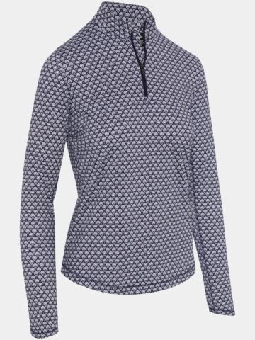 Callaway SCARF GEO PRINTED SU stretch undershirt navy