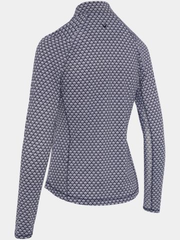 Callaway  SCARF GEO PRINTED SU stretch undershirt navy