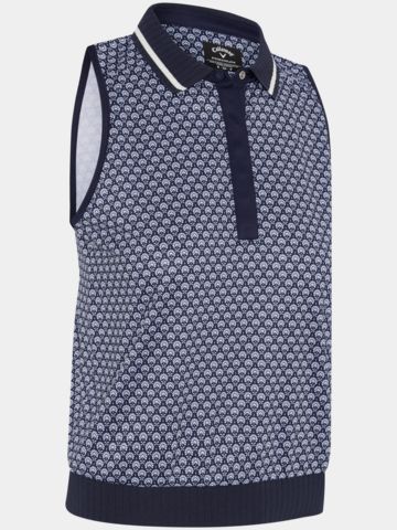 Callaway POLO without sleeves Polo navy