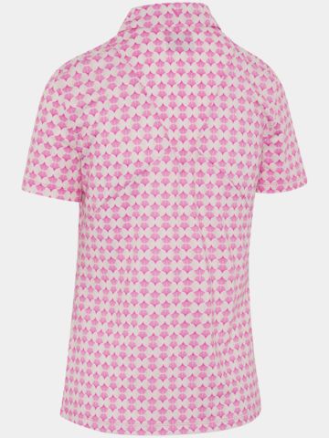 Callaway POLO WITH MESH I Halbarm Polo pink