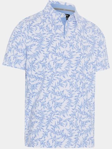 Callaway EMEA SS CHEV BOTANIC Halbarm Polo weiß