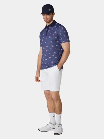 Callaway EMEA AZALEA GINGH Halbarm Polo navy