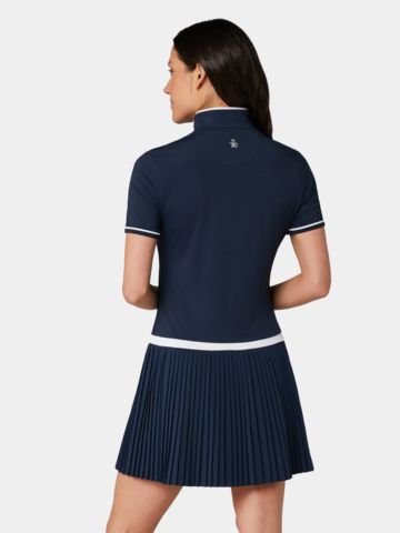 Penguin MIXED MEDIA SHORT SL Halbarm navy