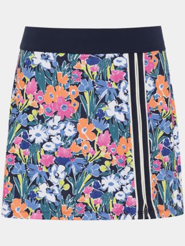 Penguin SKETCH FLORAL PLEATE kurz Skort navy