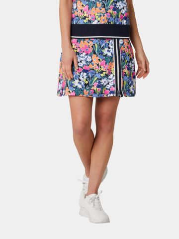 Penguin SKETCH FLORAL PLEATE kurz Skort navy