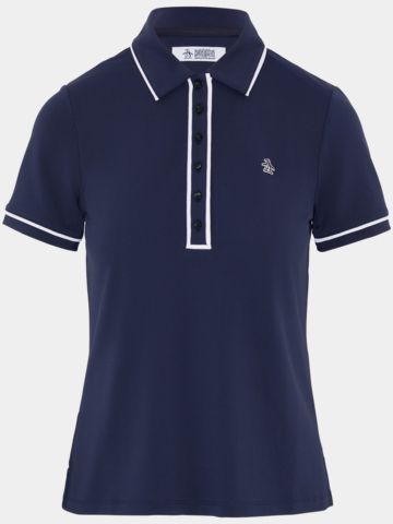 Penguin PERFORMANCE VERONICA Halbarm Polo navy