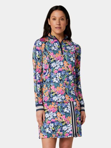 Penguin SKETCH FLORAL SUN PR Stretch M360layer navy
