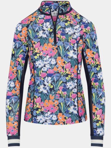 Penguin SKETCH FLORAL SUN PR Stretch M360layer navy