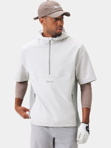 Macade Golf Storm Off-White Wind Shirt Halbarm Windshirt offwhite