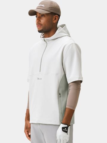 Macade Golf Storm Off-White Wind Shirt Halbarm Windshirt offwhite