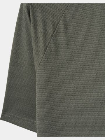 Macade Golf Crew Green TR Bomber Shirt Halbarm Polo grün