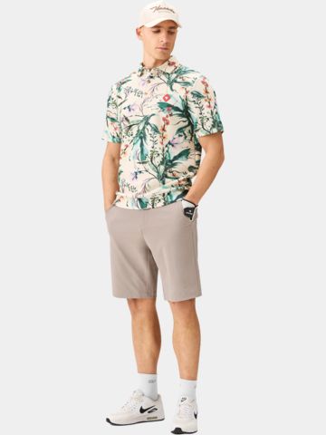 Macade Golf Badlands TX Relaxed Shirt Halbarm Polo weiß