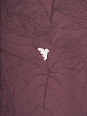 Macade Golf Mauve Palm Therma Quarter Zip Stretch Midlayer lila