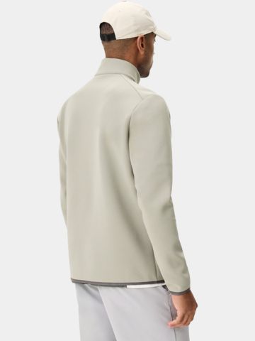 Macade Golf Jade Green Therma Quarter Zip Stretch Midlayer grün