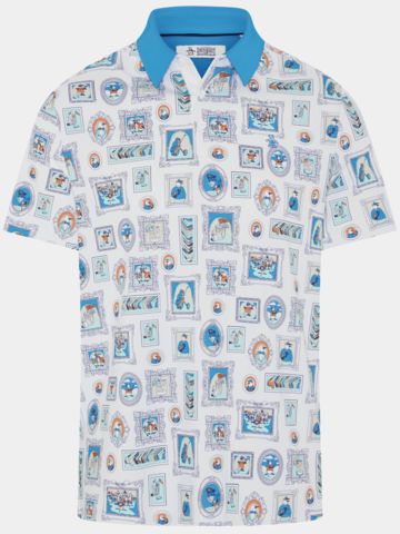 Penguin WALL OF FAME POLO Halbarm Polo weiß