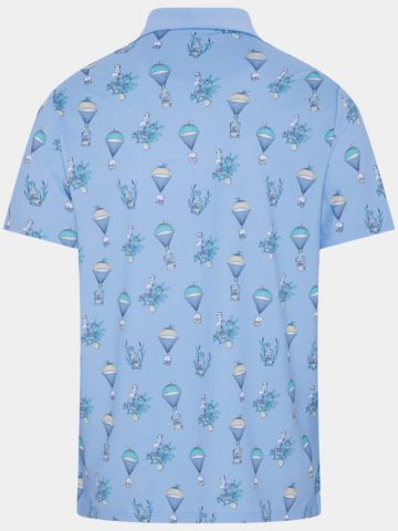 Penguin BOTANICAL DRINK POLO Halbarm Polo lila