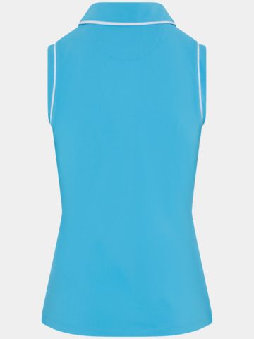 Penguin SLEEVELESS VERONICA ohne Arm Polo türkis