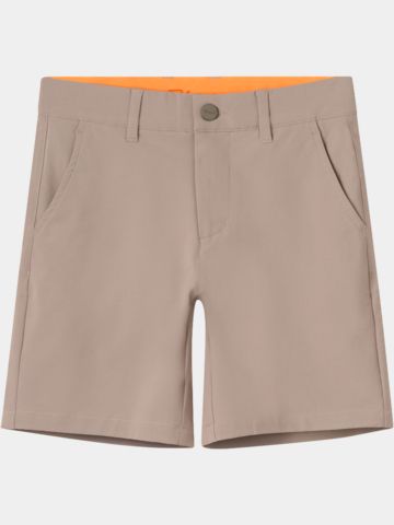 Macade Golf Junior Ash Brown Four-Way Stretch Shorts braun