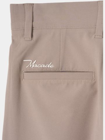 Macade Golf Junior Ash Brown Four-Way Stretch Shorts braun