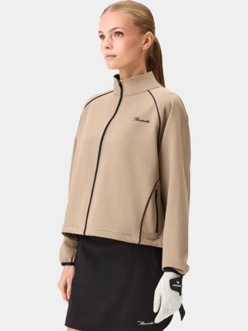 Macade Golf Ash Brown Shell Jacket Stretch Jacke braun