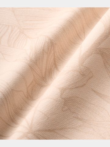 Macade Golf  Rae Palm Polo Sweatshirt long sleeve polo beige