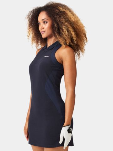Macade Golf Cora Dark Blue TX Dress Ohne Arm Kleid dunkelblau