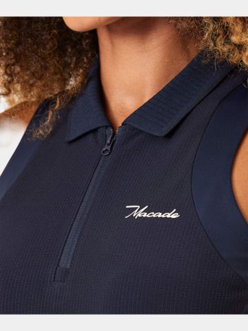Macade Golf Cora Dark Blue TX Dress Ohne Arm Kleid dunkelblau