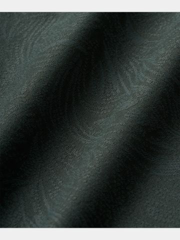 Macade Golf Lace Green Paisley Zip Shirt Halbarm Polo grün