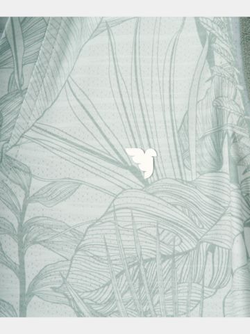 Macade Golf Paige Green Palm Sleeveless Shirt Ohne Arm Polo grün