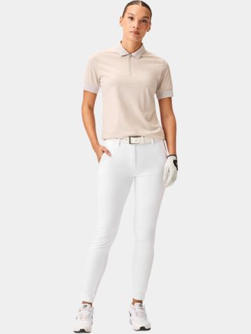 Macade Golf Pearl White Performance Trouser lang Hose weiß