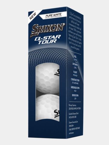 Srixon Q-Star Tour Golfbälle weiß