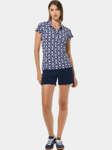 MDC Halbarm Polo navy