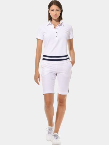 MDC Halbarm Polo weiß