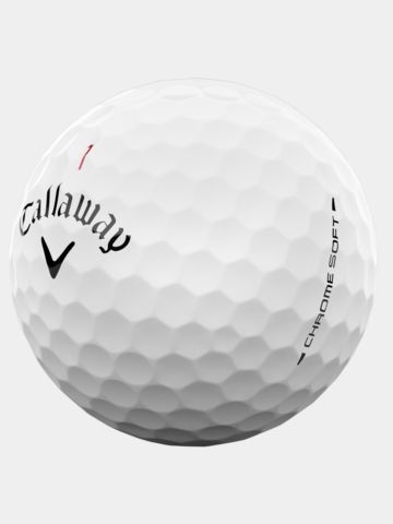 Callaway Chrome Soft Golfbälle weiß