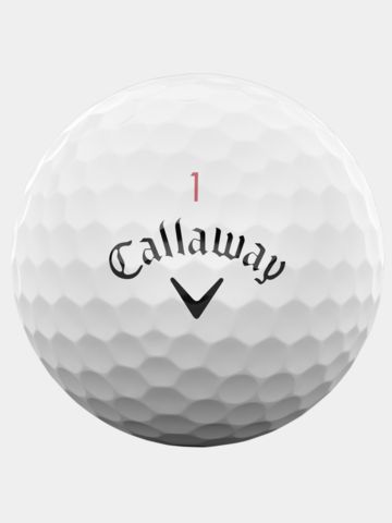 Callaway Chrome Soft Golfbälle weiß