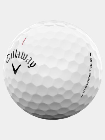 Callaway Chrome Tour Golfbälle weiß
