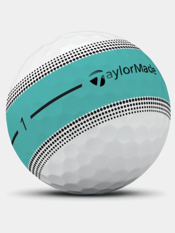 TaylorMade Tour Response Stripe Multi Golfbälle weiß