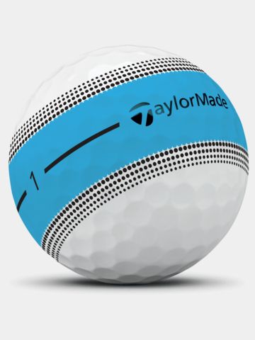 TaylorMade Tour Response Stripe Multi Golfbälle weiß